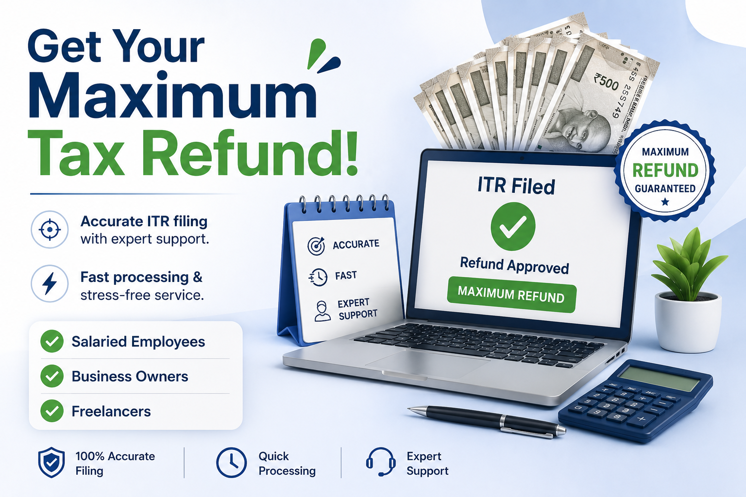 Income Tax Filing Made Simple – Fast, Accurate & Hassle-Free
