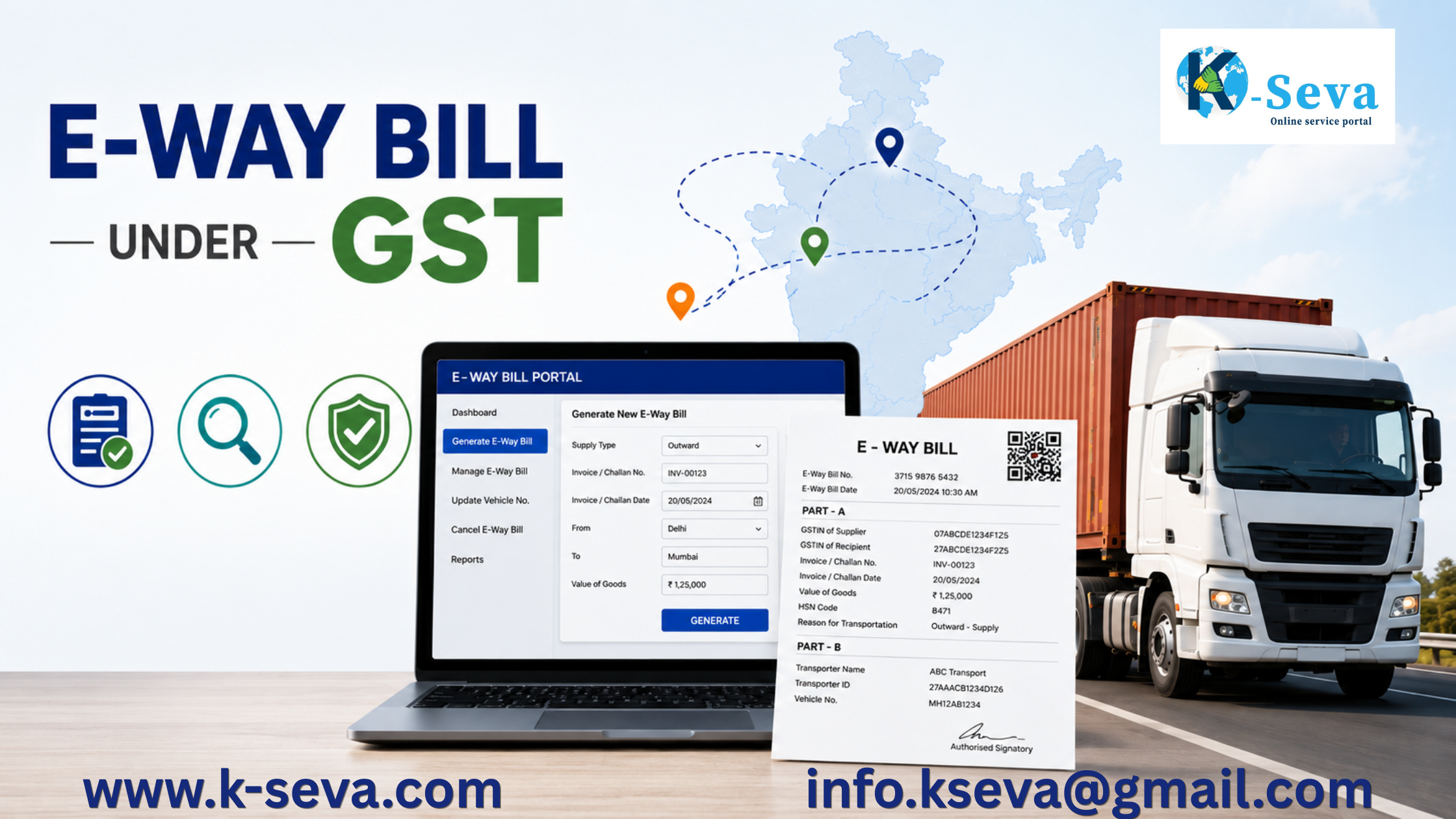 Understanding E-Way Bill Under GST: A Complete Guide for Businesses