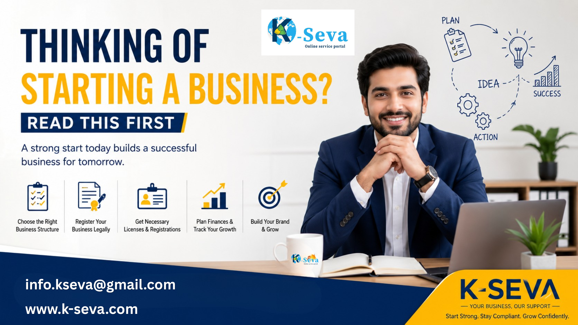 Thinking of Starting a Business? Complete Registration Guide by K-Seva