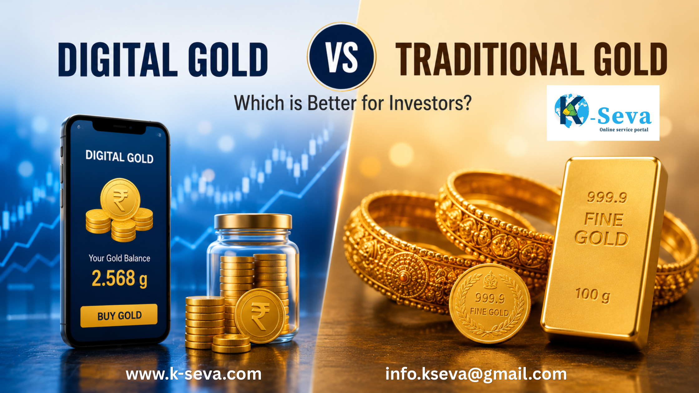 Digital Gold vs Traditional Gold: Which is Better for Investors?
