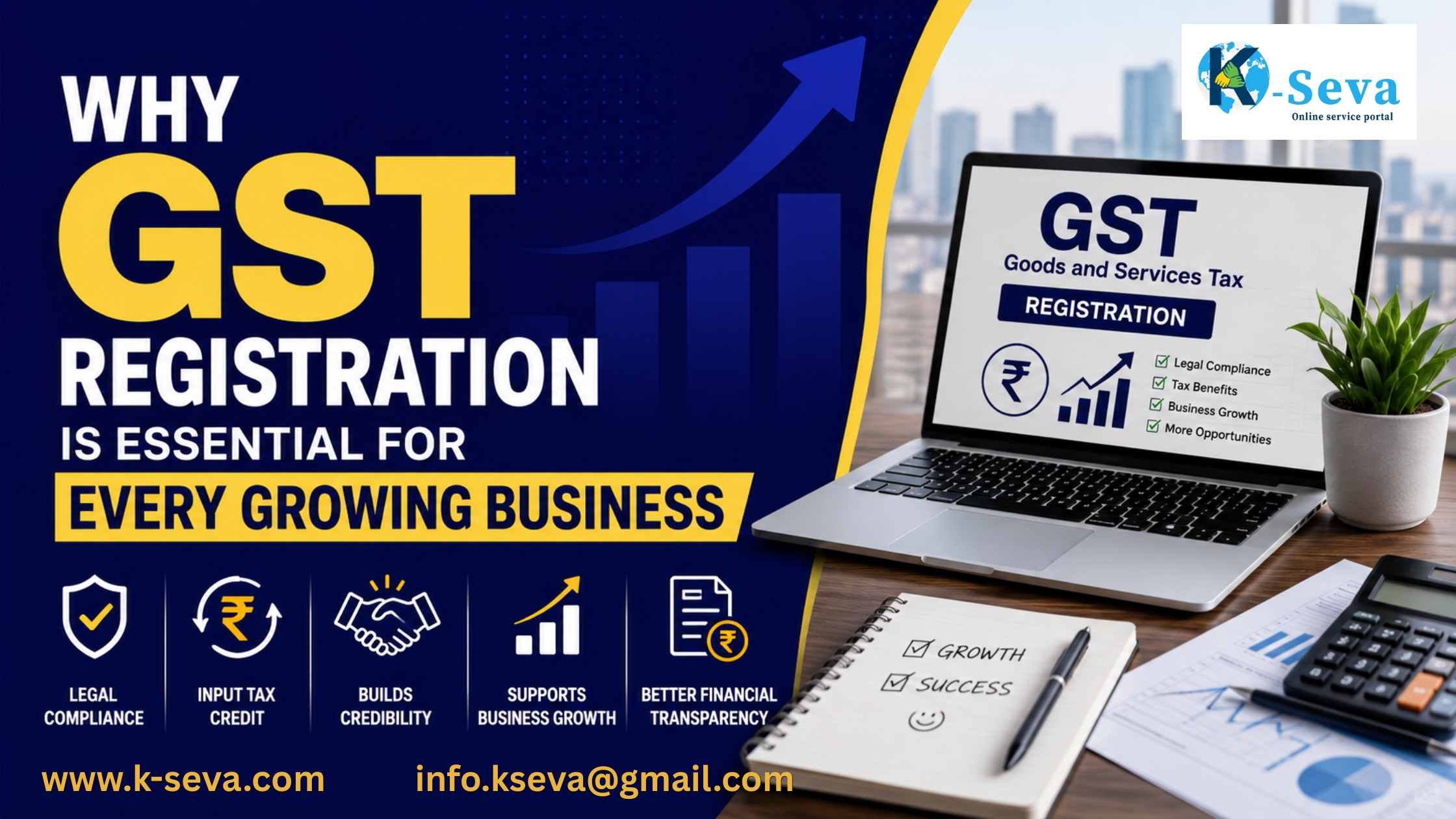 Why GST Registration Is Essential for Every Growing Business