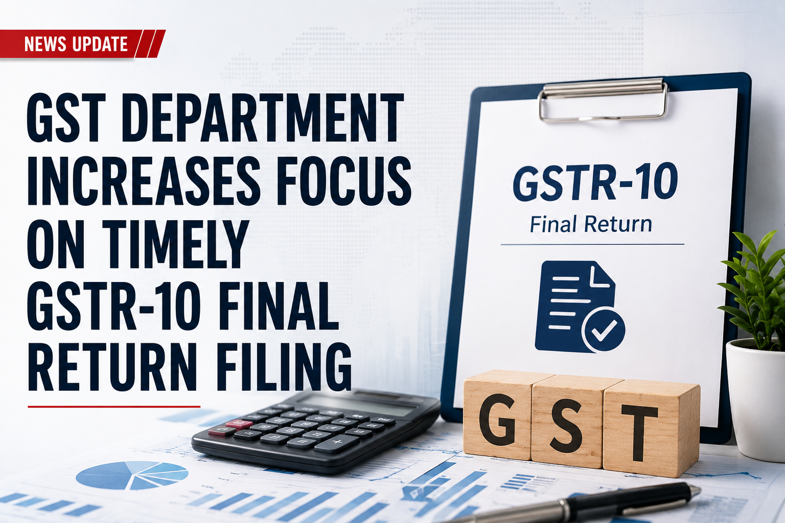 GST Department Increases Focus on Timely GSTR-10 Final Return Filing
