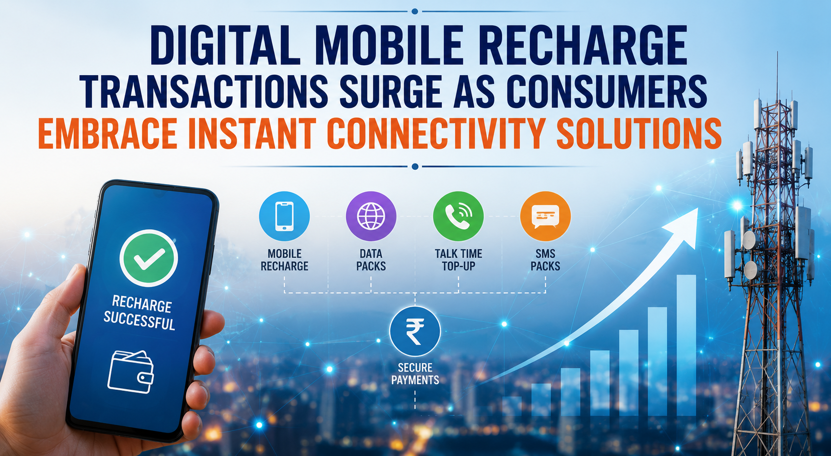Digital Mobile Recharge Transactions Surge as Consumers Embrace Instant Connectivity Solutions