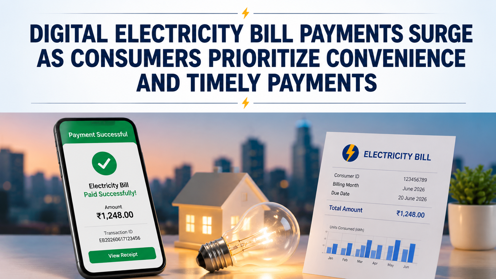 Digital Electricity Bill Payments Surge as Consumers Prioritize Convenience and Timely Payments