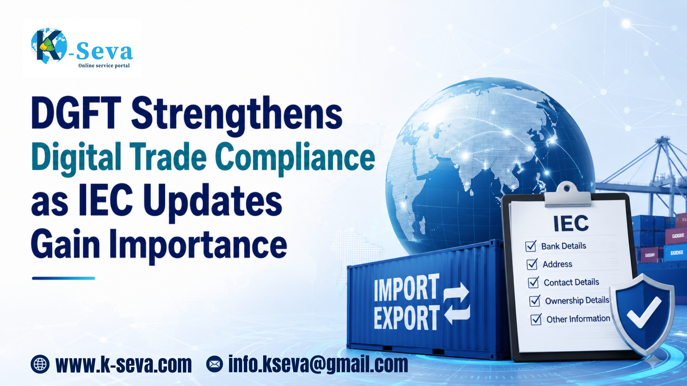 DGFT Strengthens Digital Trade Compliance as IEC Updates Gain Importance